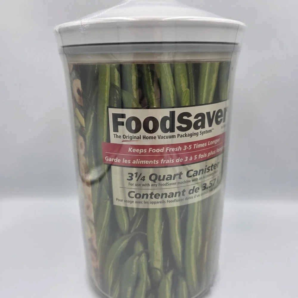 Sealed Food Saver 3.25 Quart‎ Vacuum Seal Canister Container 02-0037-00